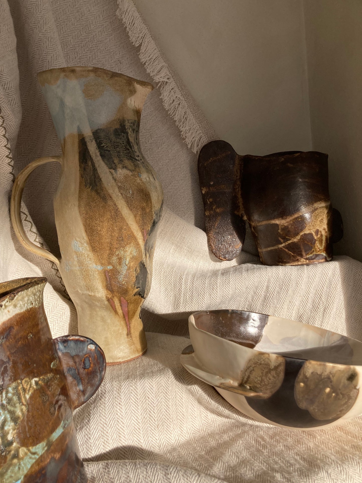 Muriel Senaux - Carafe - Poisson Grande Nageoire