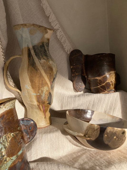 Muriel Senaux - Carafe - Poisson Grande Nageoire