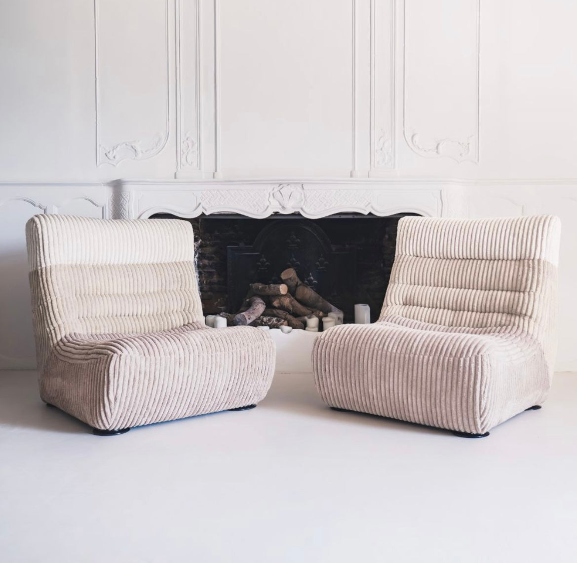 Divan 1 place en velours boudoir - Bed and Philosophy
