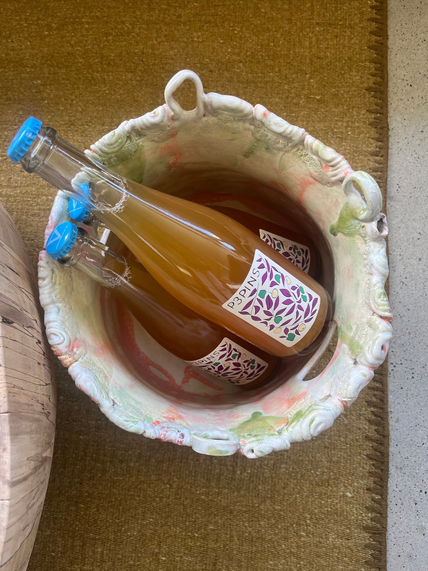 Maison Makeba Signature x Muriel Senaux - Seau à Champagne - Seau Antique
