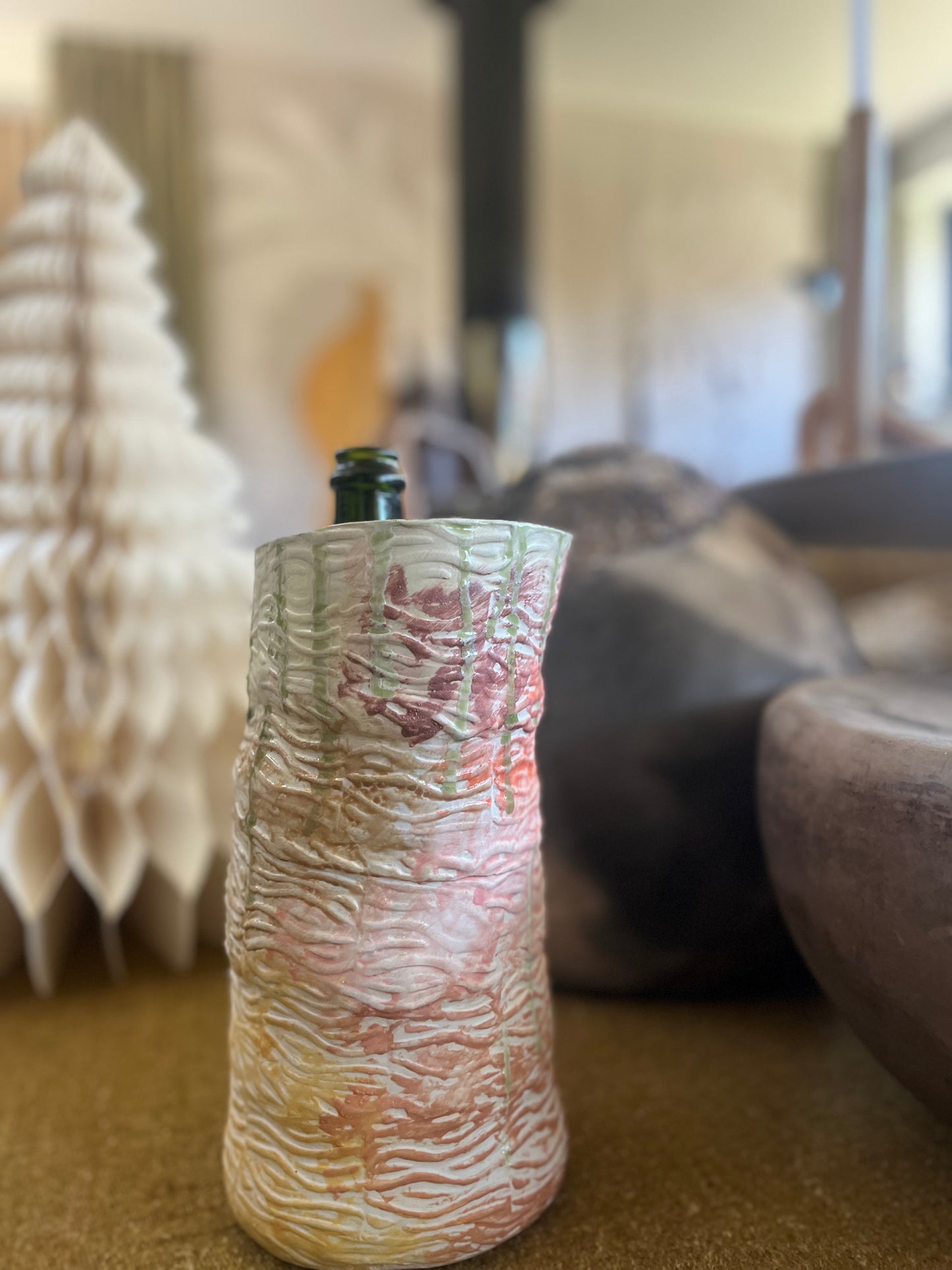 "SHE'S FRESH", Refroidisseur à vin - Collab Anne Kurzberg x Maison Makeba