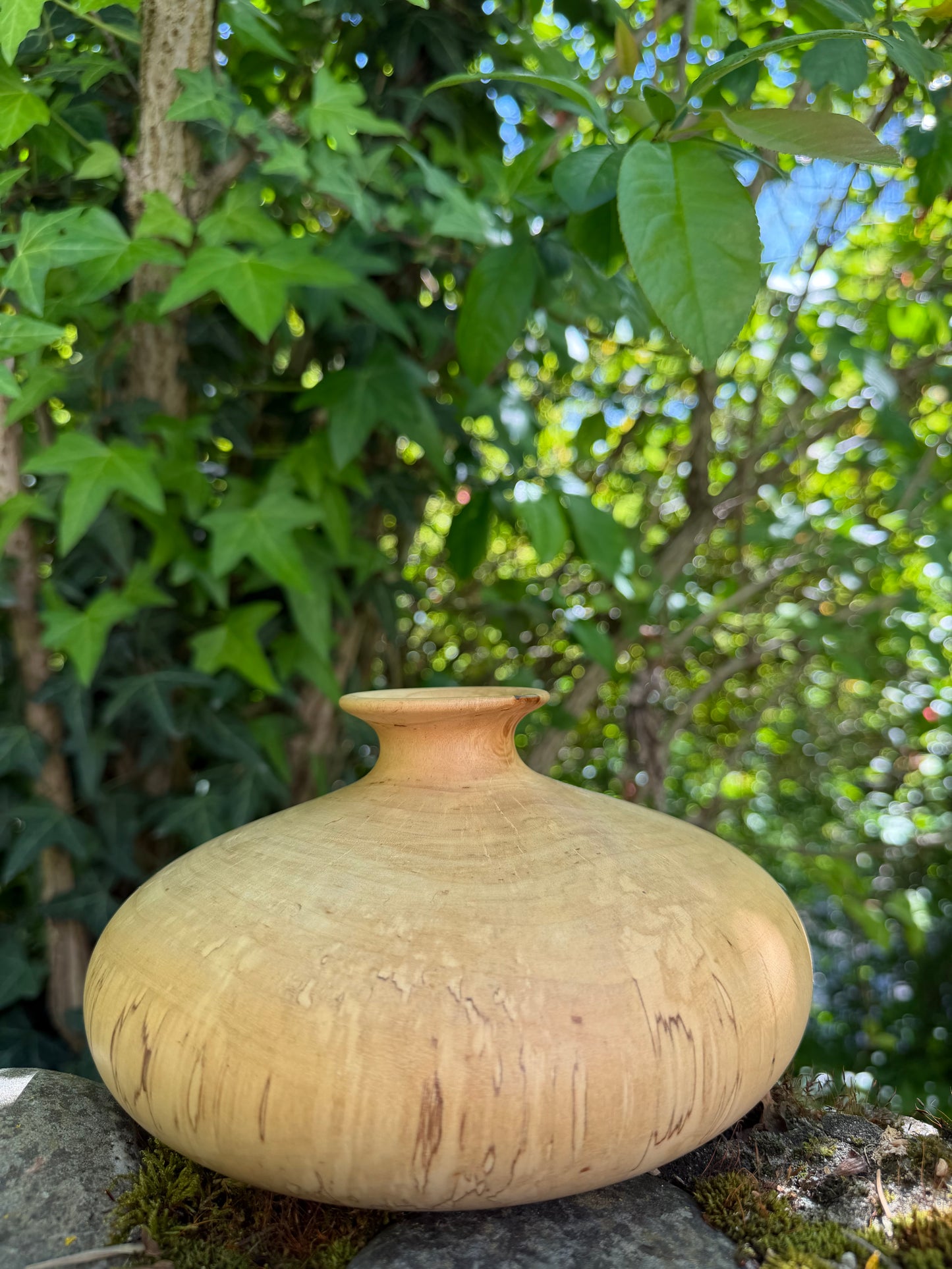 Lorien Cau - Vase - Bois de Bouleau Échauffé