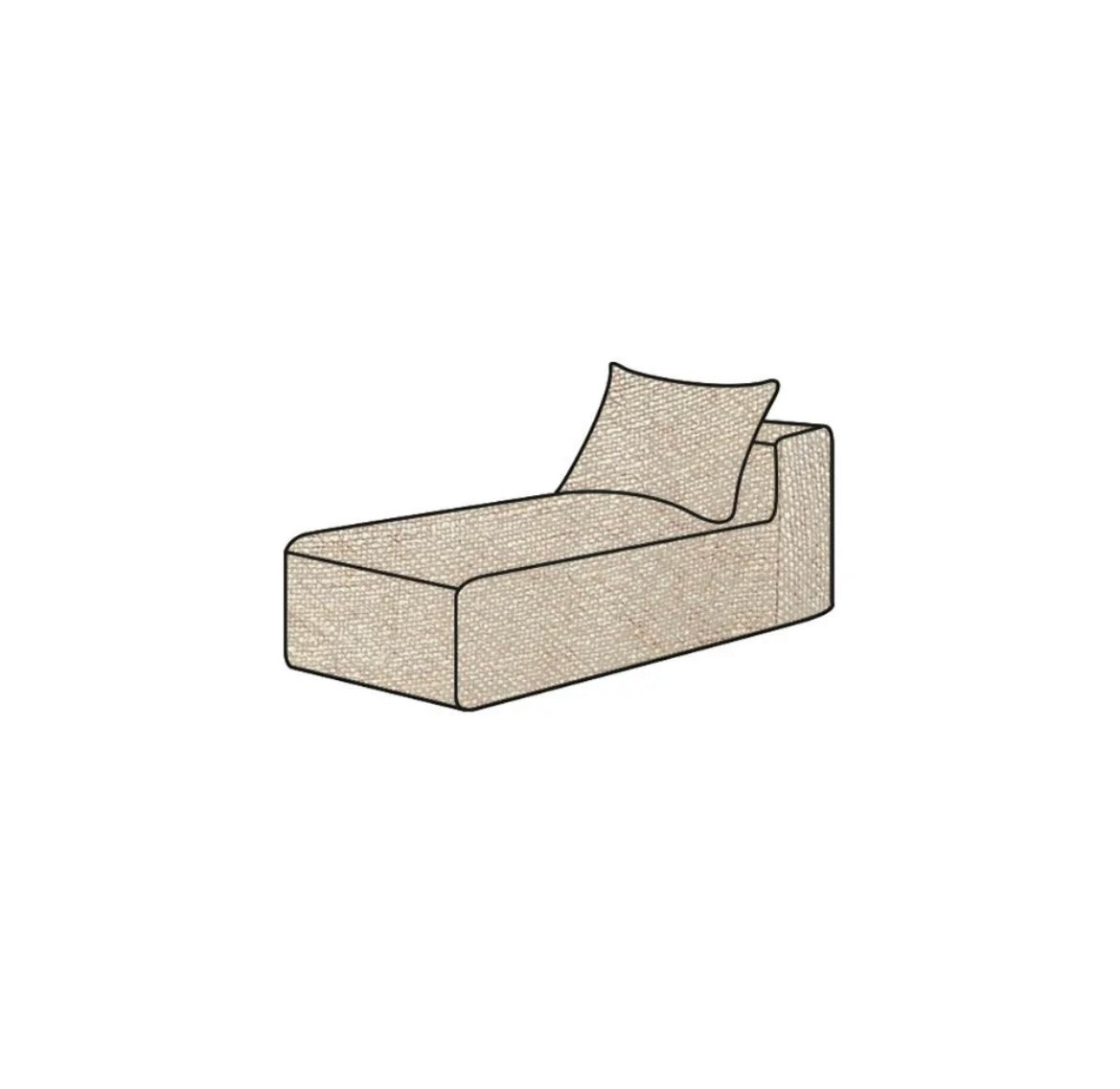 Canapé 1 place CHILL ligne Slow - Bed and Philosophy