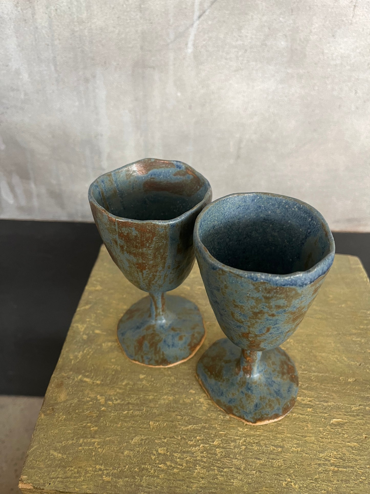 Ensemble de 2 Verres à pieds - Maya De La Vaissière