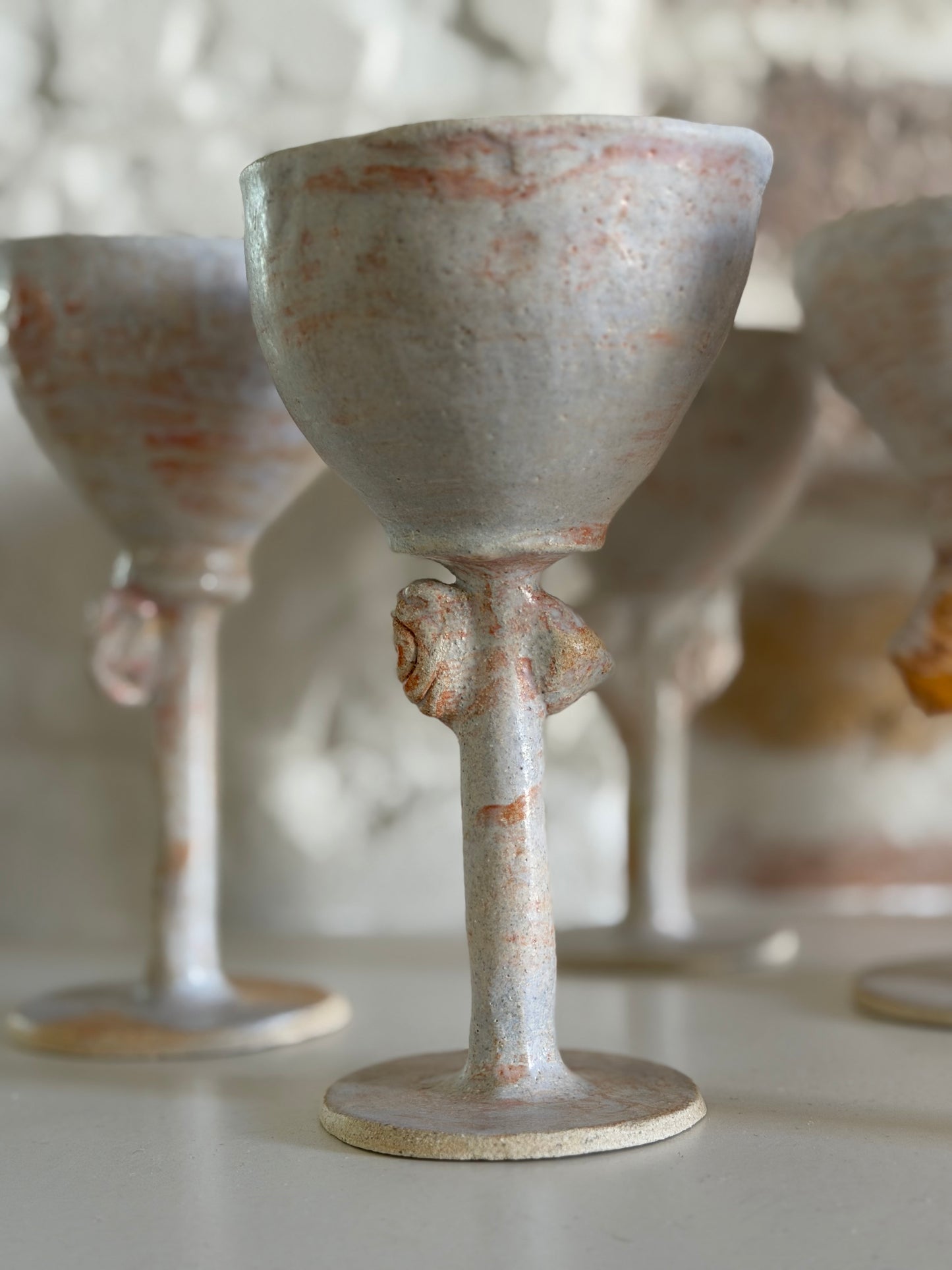 Maison Makeba Signature - 10 Verres à Pied - Verres Antiques