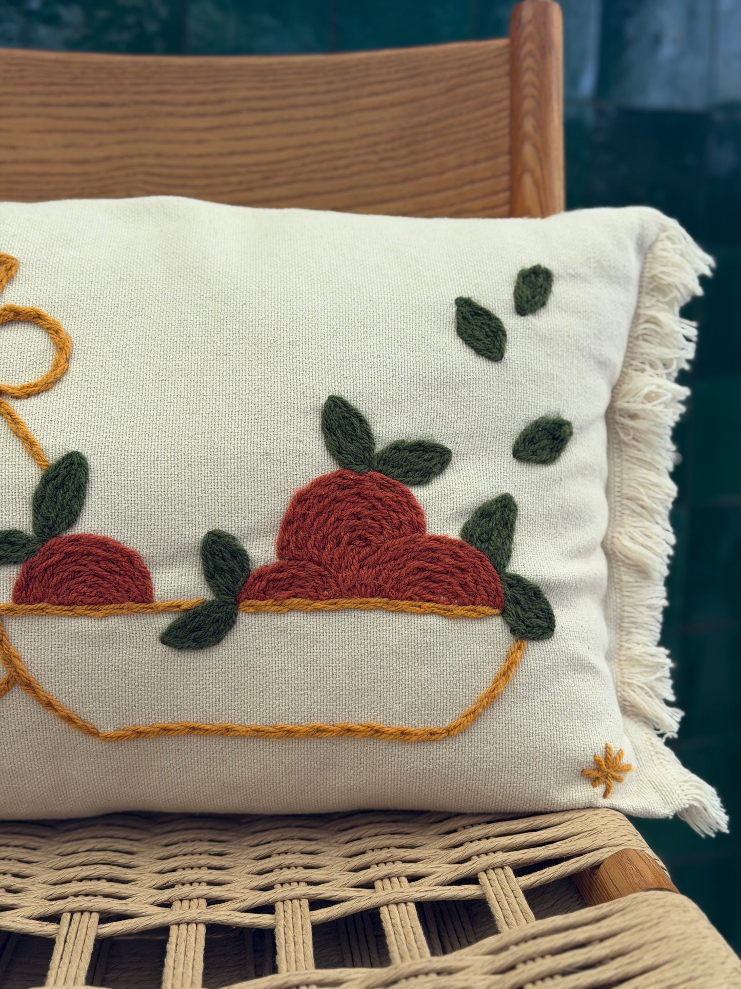 Maison Bonjour - Coussin - Mandarine
