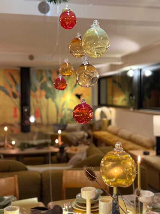 Boules de Noël 🎅 en verre