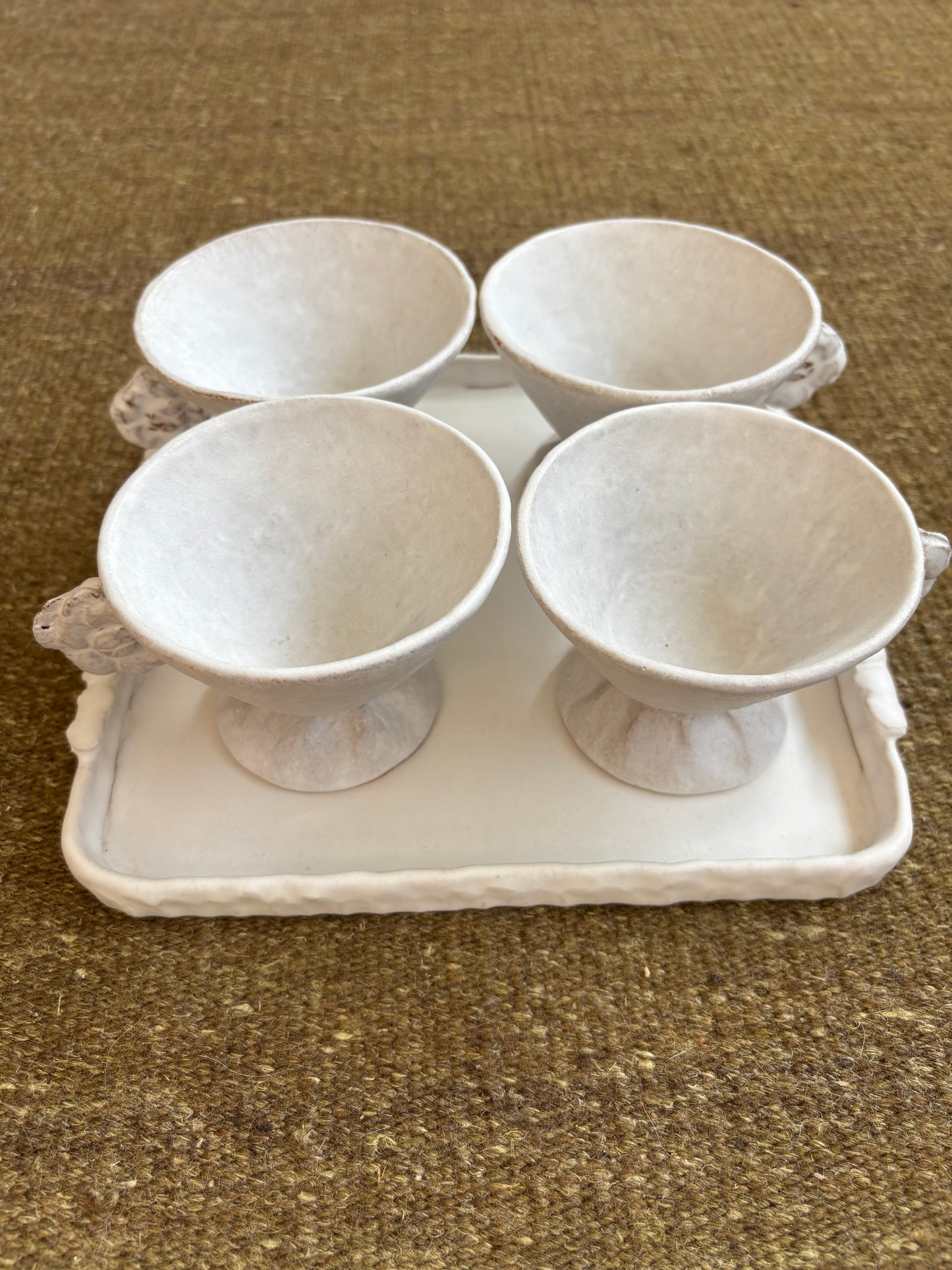 Lot de 4 tasses à café - Anne Saltel