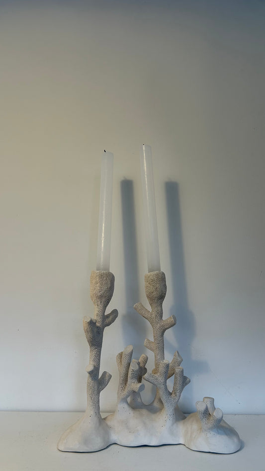 Bougeoir en porcelaine - Maison Bonjour