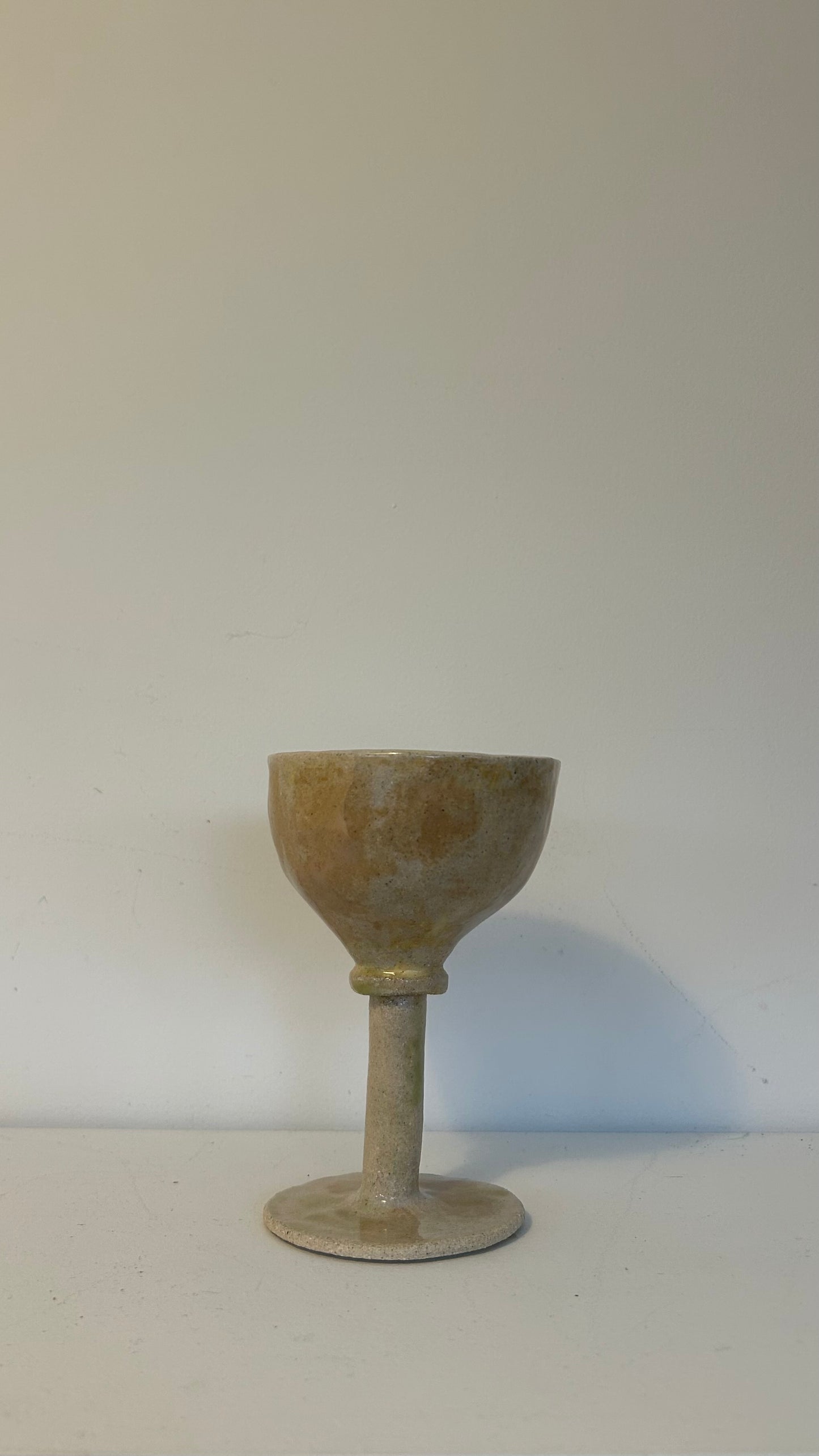 "VERRES ANTIQUES", Verres à pied - Collab Muriel Senaux x Maison Makeba