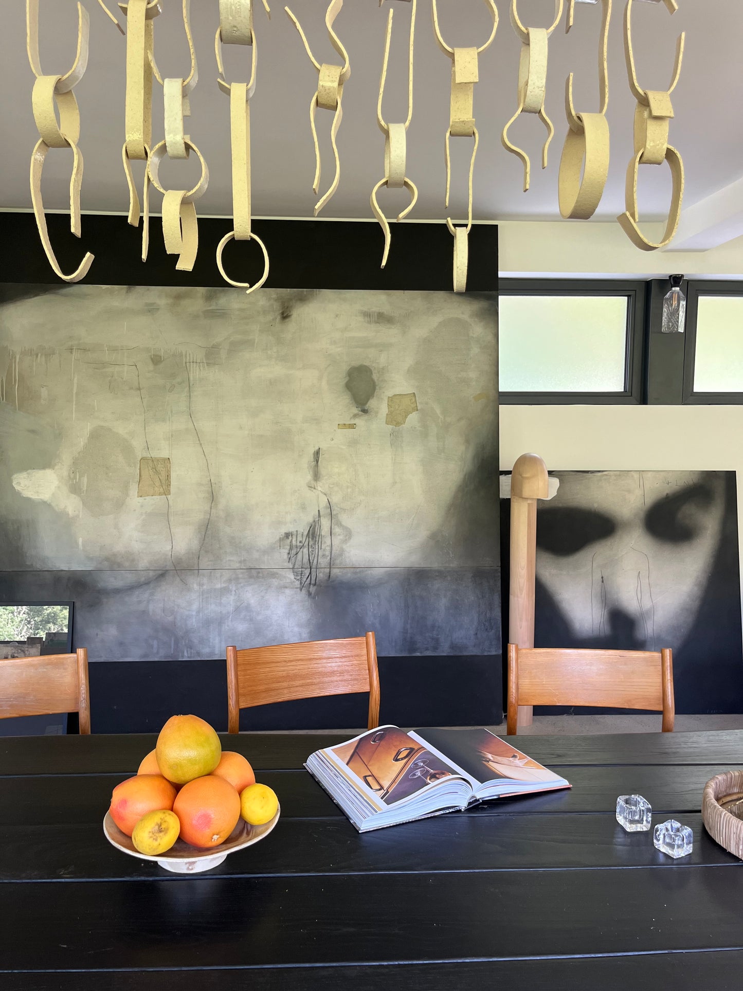 Tableau « très grand buste » Jordi Isern 2,45 x 2,45 m