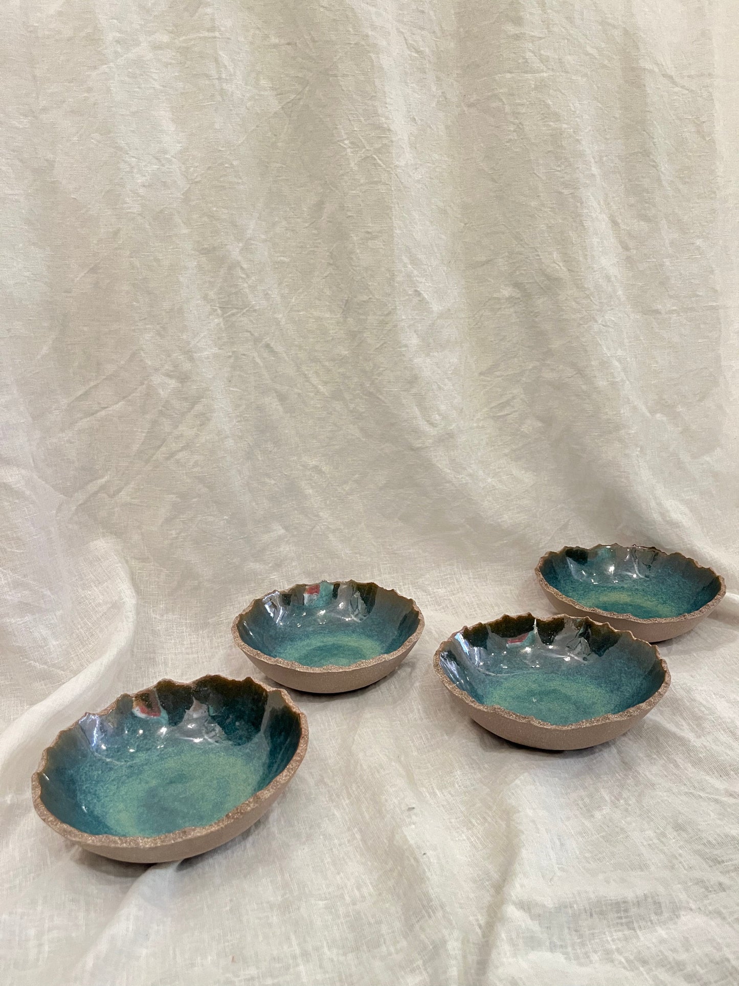 Assiettes Creuses COQUILLE D'OEUF COLLAB CCéramique x Maison Makeba