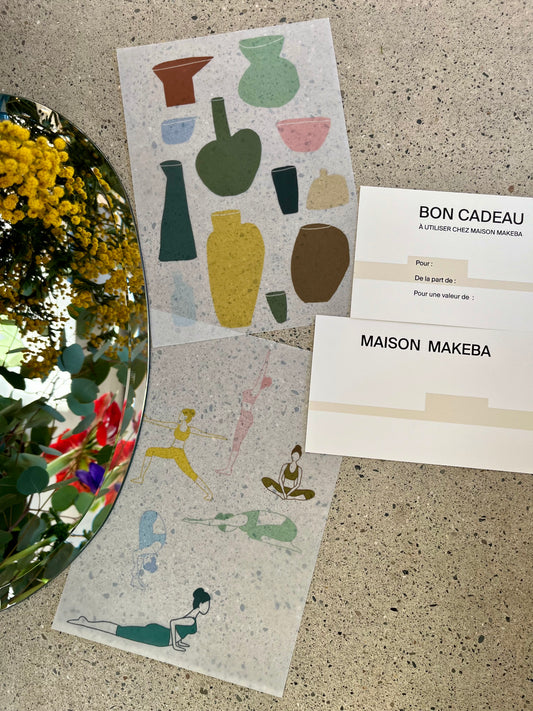 Carte Cadeau Maison Makeba