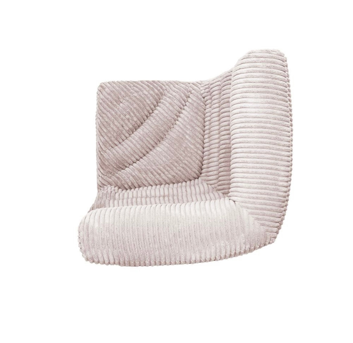 Canapé d’angle en velours boudoir - Bed and Philosophy