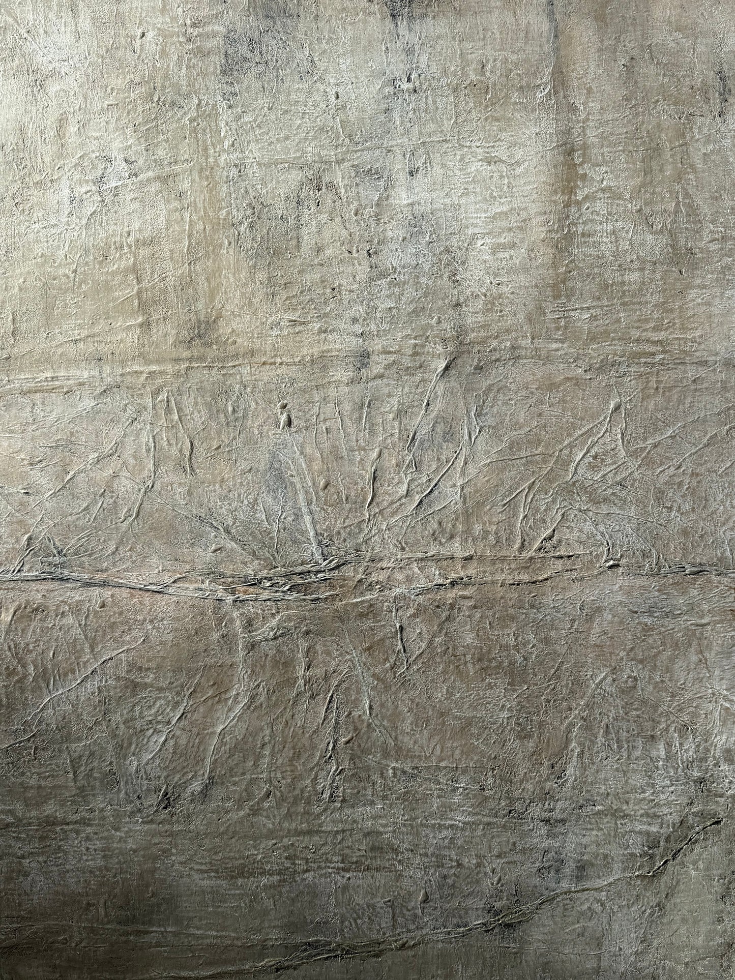 Serge Allain - Huile sur Toile - N°8 Ancre de Chine