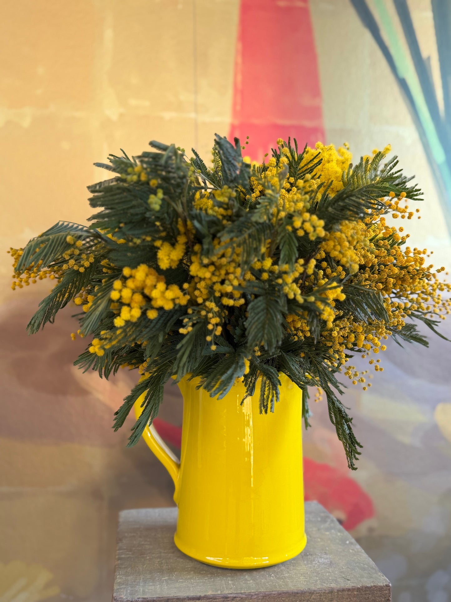 Carafe Jaune Soleil Ravel