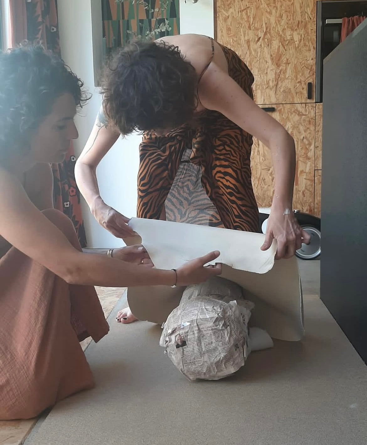 Jordane Somville - Applique - Drapé Mural