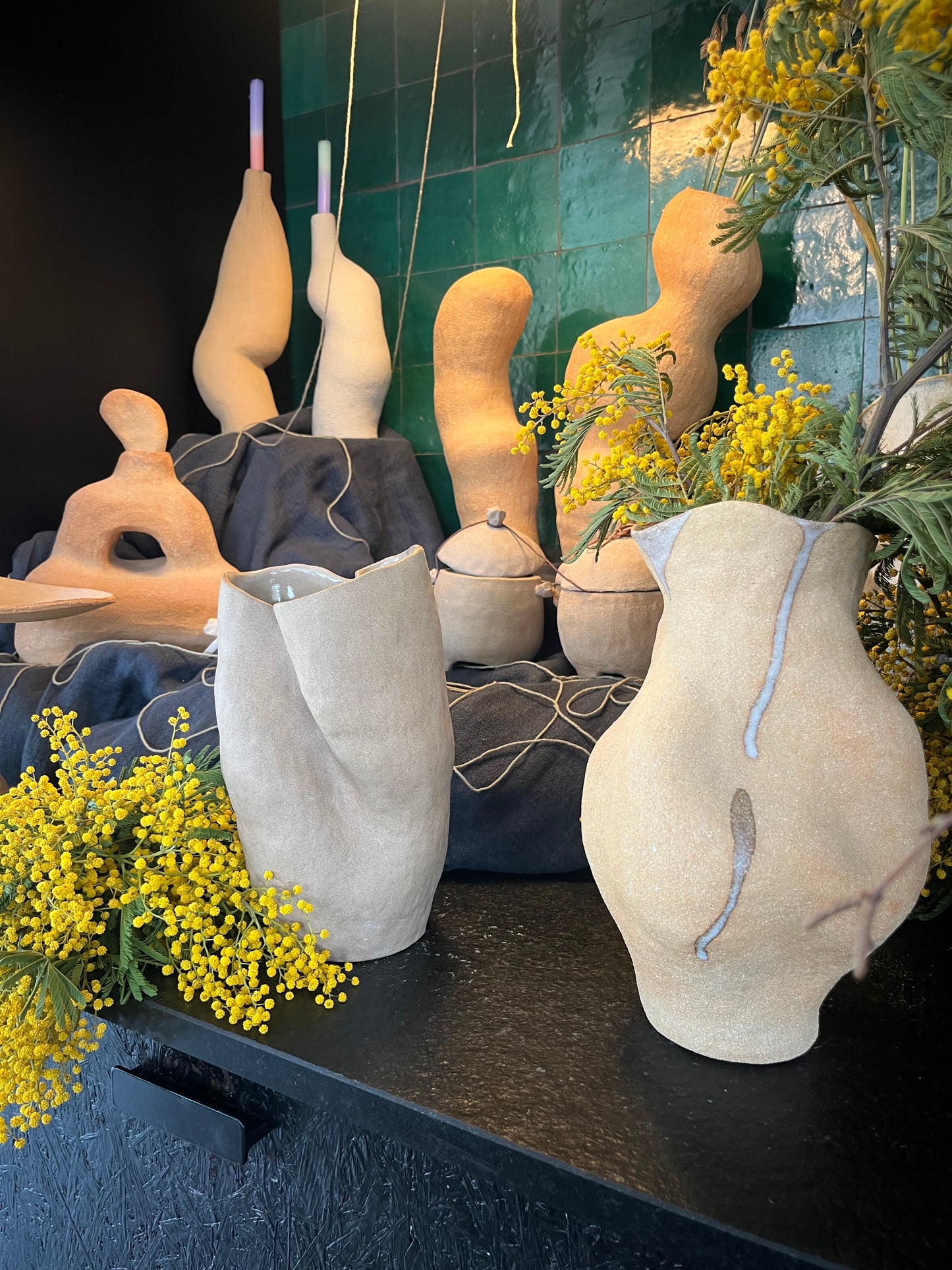 Cora - Vase - Peau