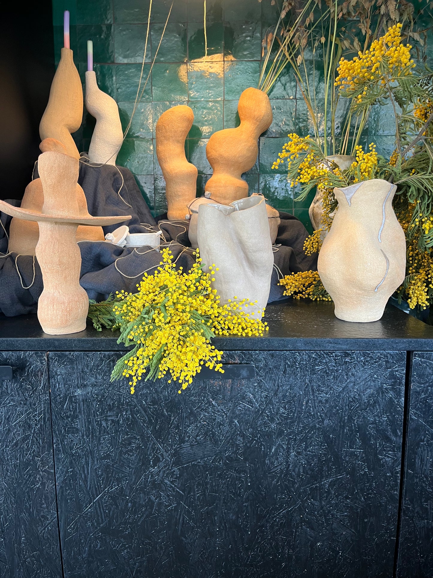 Cora - Vase - Peau