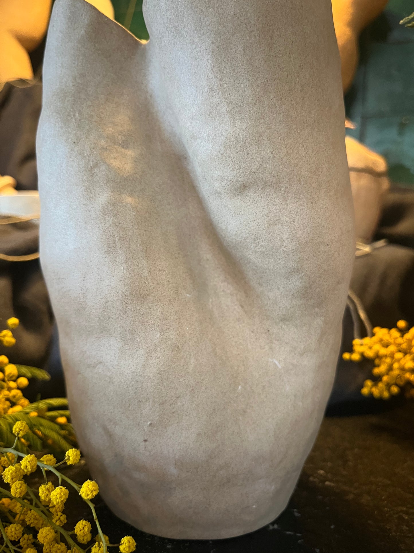 Cora - Vase - Peau