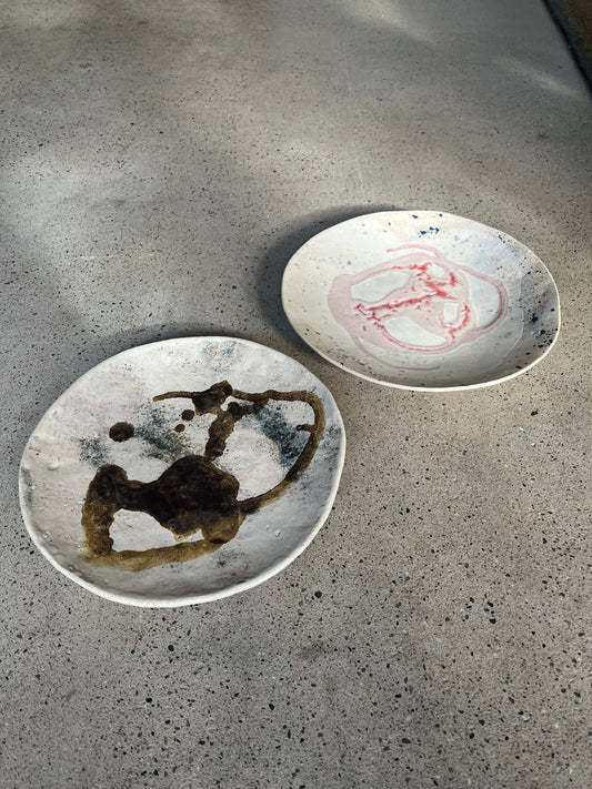 Lot de 2 plats, Muriel Senaux