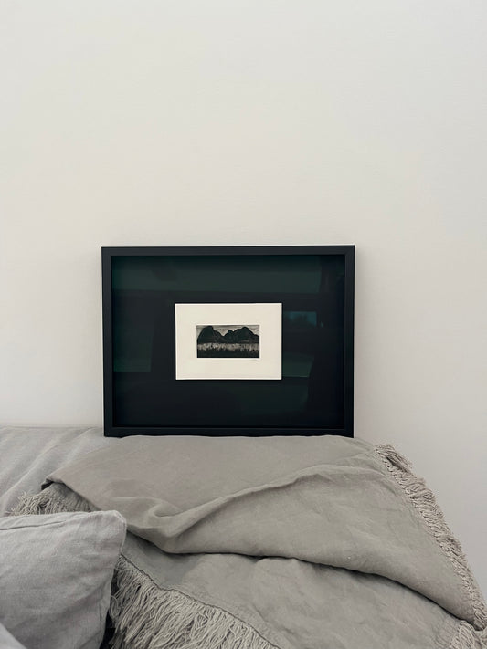 Charlotte Morot - Aquarelle sur Papier - Montagnes