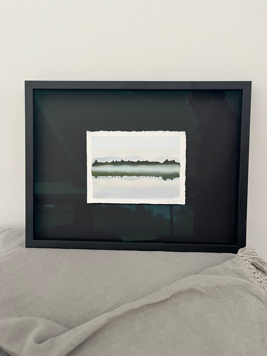 Brume sur le Lac Charlotte Morot