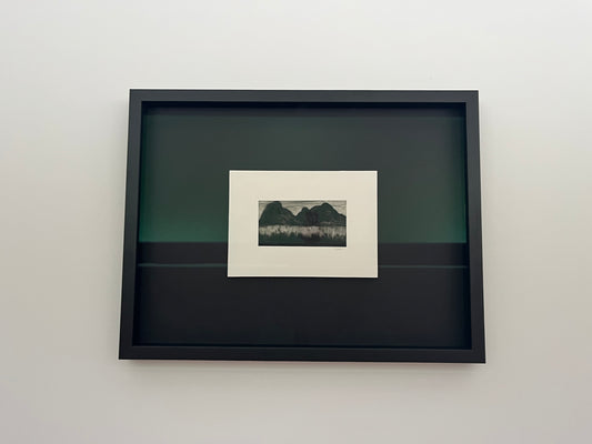 Charlotte Morot - Aquarelle sur Papier - Montagnes