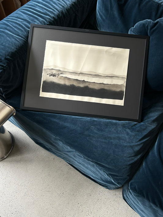 Charlotte Morot - Aquarelle sur Papier - Lac Ivoire