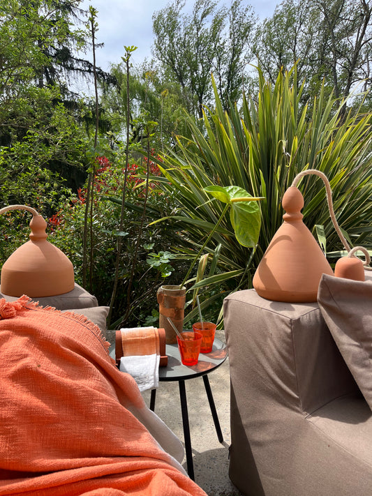 Suspension Cloche Terracotta