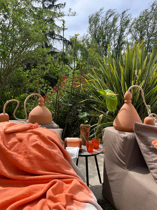 Suspension Cloche Terracotta