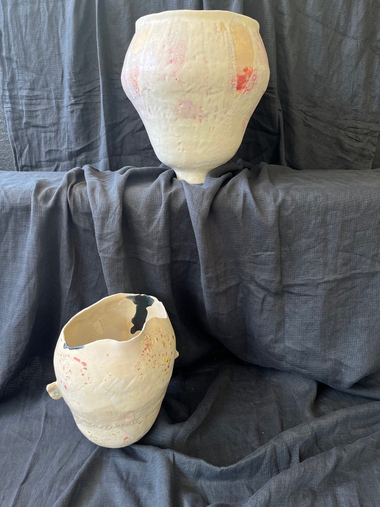 Muriel Senaux - Vase - Confettis à Ailettes