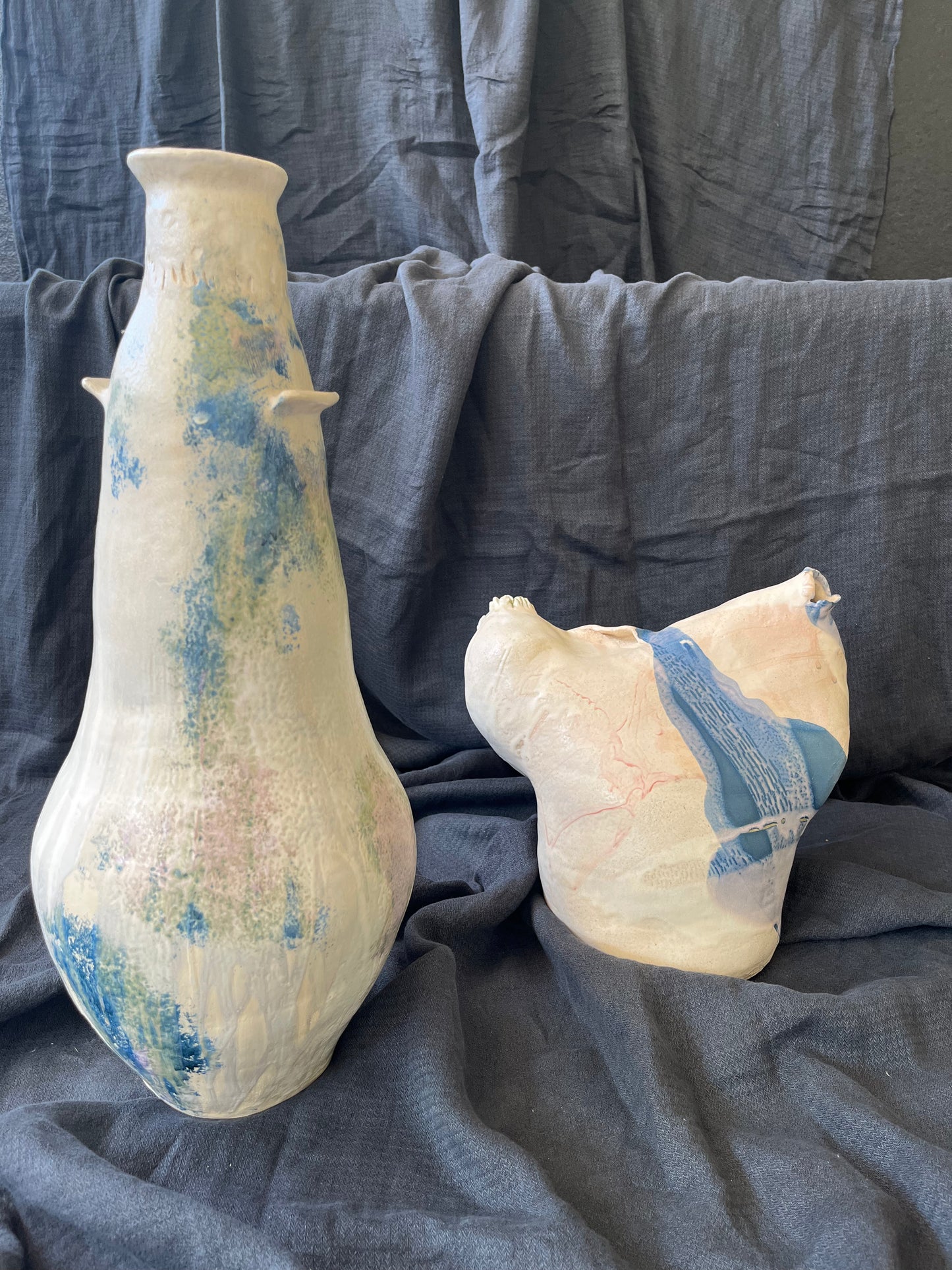 Muriel Senaux - Sculpture/Vase - Confinement