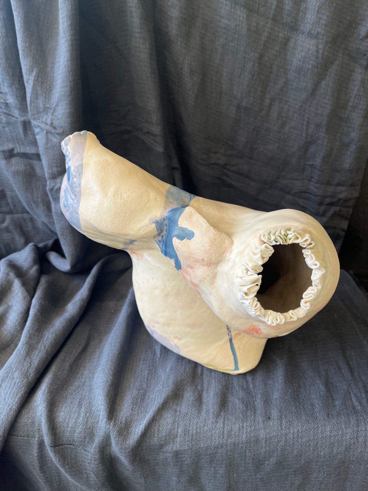 Muriel Senaux - Sculpture/Vase - Confinement