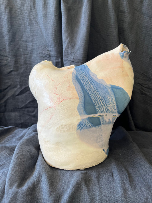 Muriel Senaux - Sculpture/Vase - Confinement
