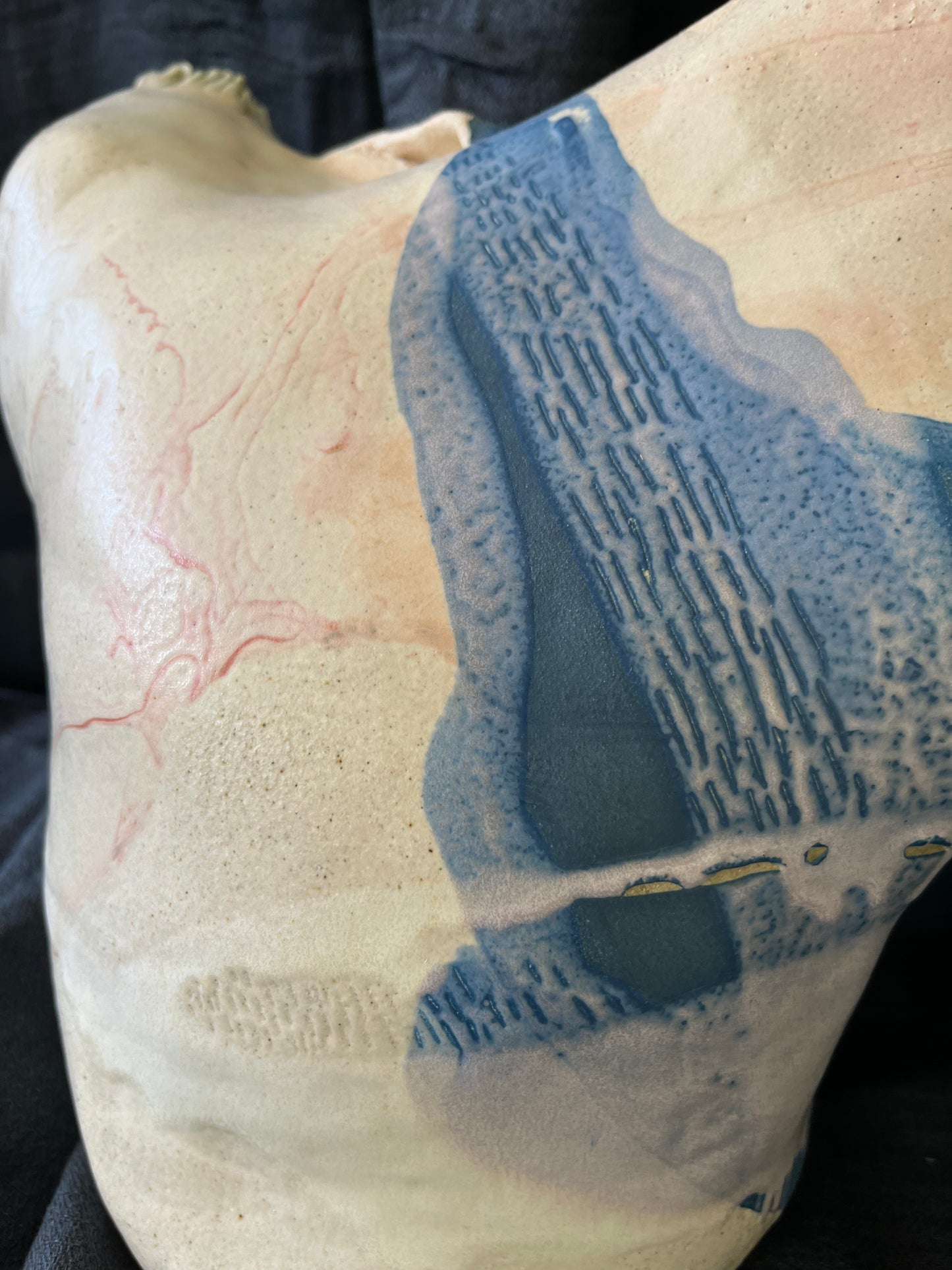Muriel Senaux - Sculpture/Vase - Confinement