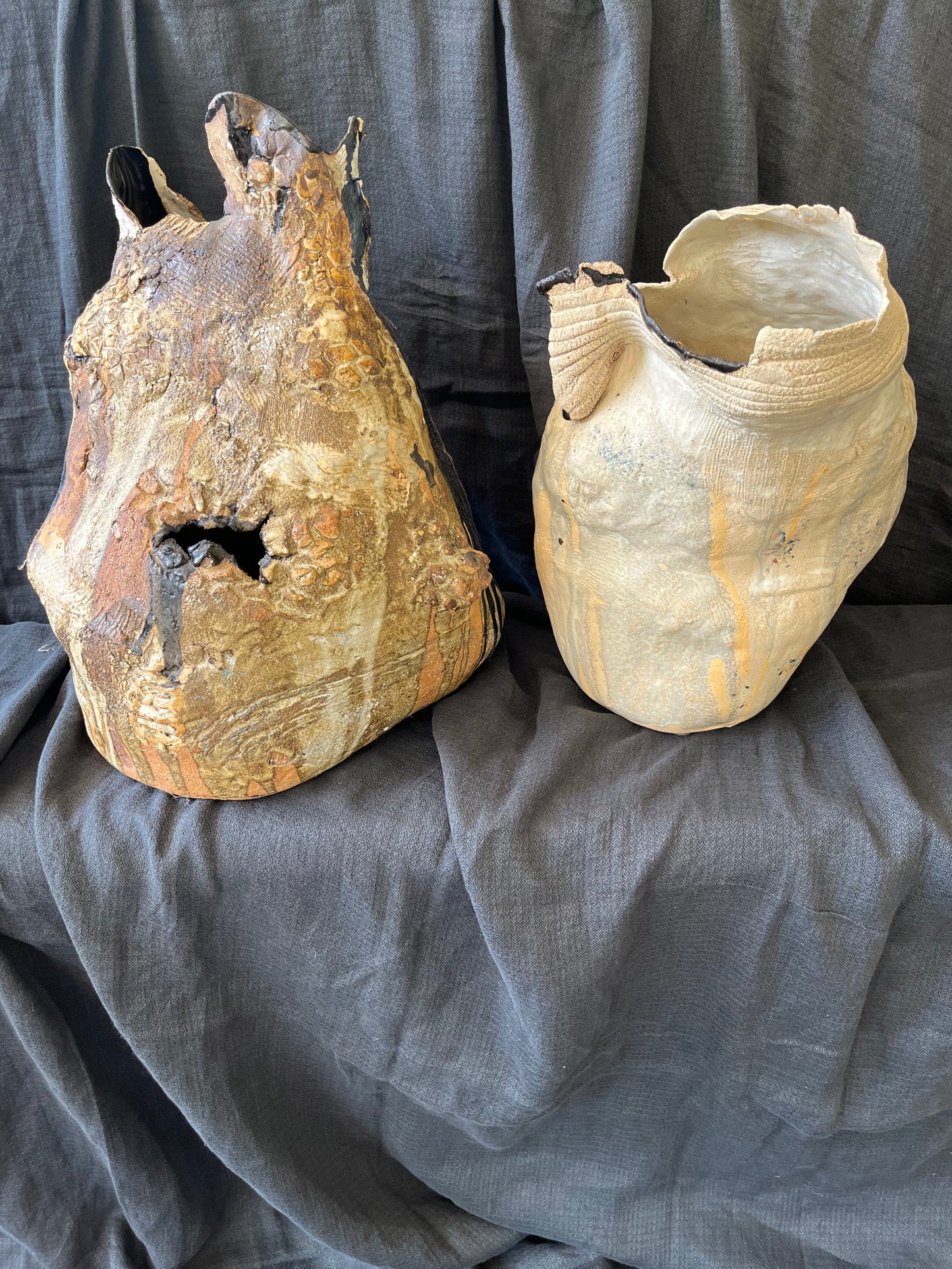 Muriel Senaux - Vase - Drapé