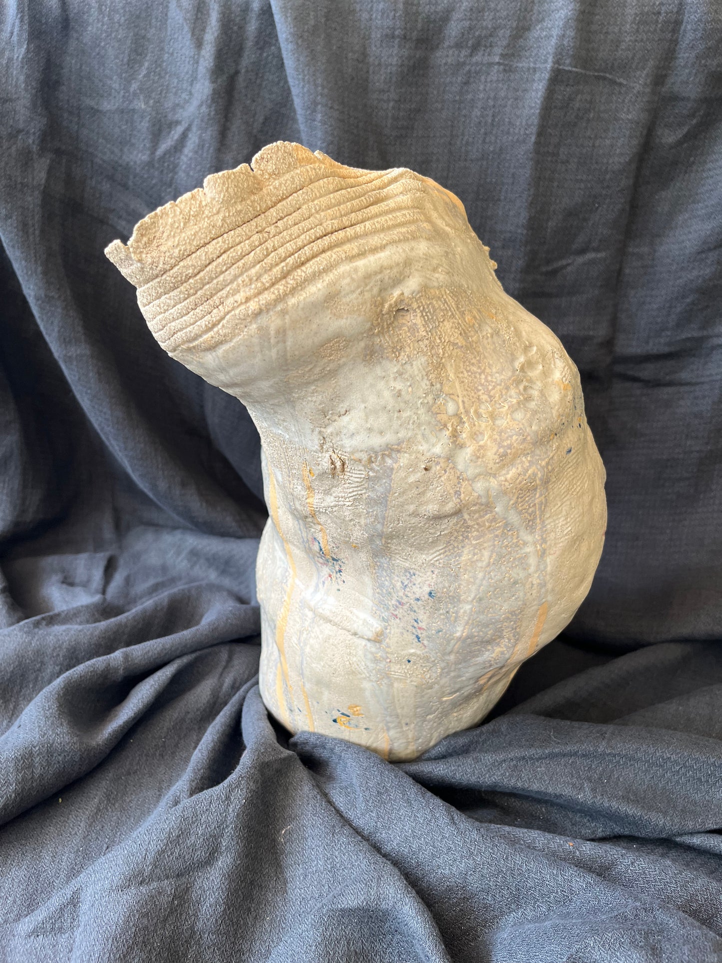 Muriel Senaux - Vase - Drapé