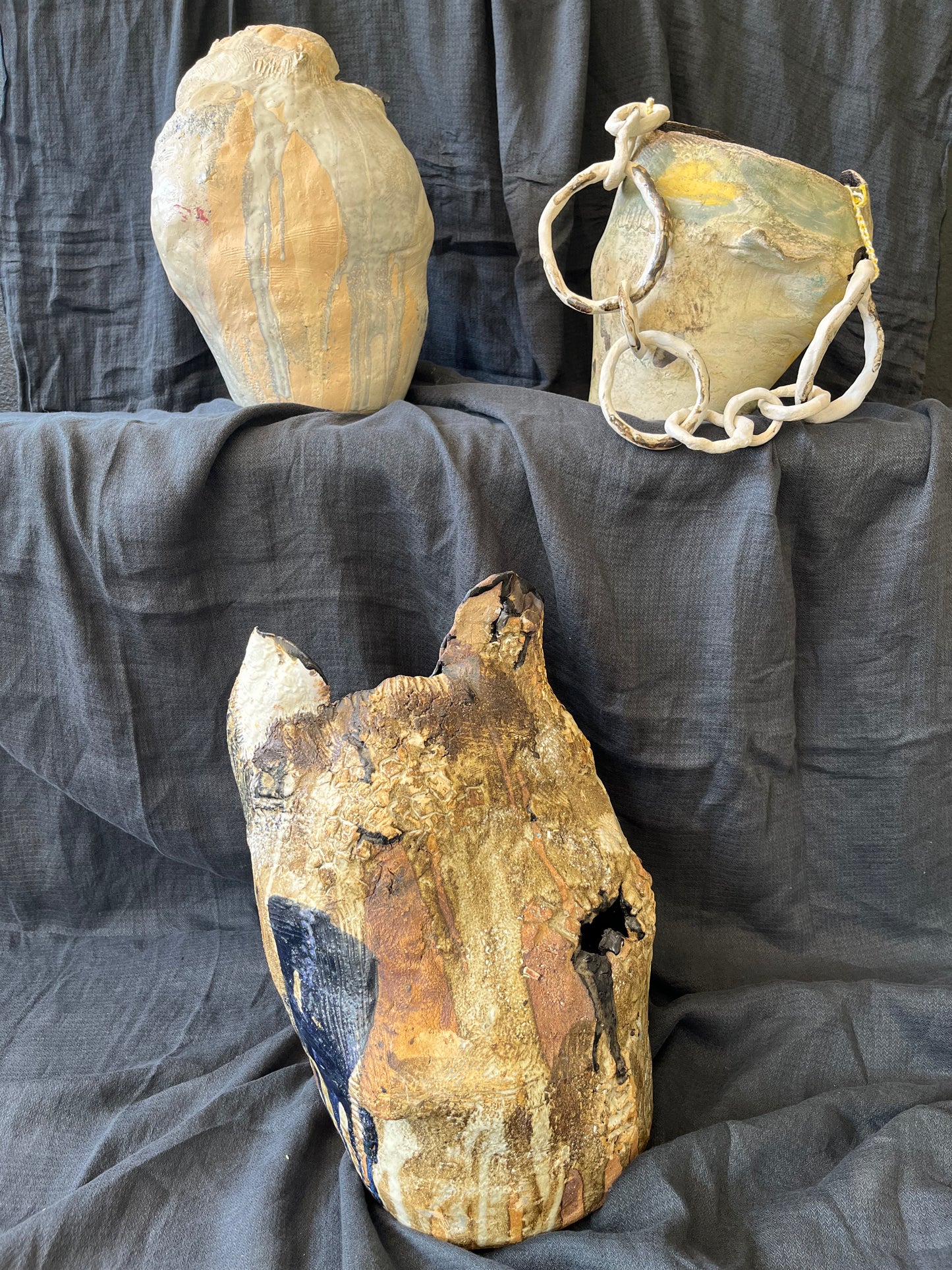 Muriel Senaux - Vase - Drapé