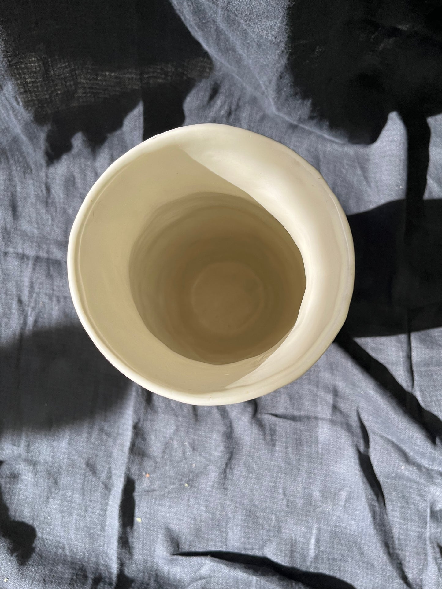 Florence Dary - Vase - Grés Blanc
