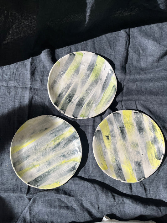 Lot de 3 assiettes - Florence Dary