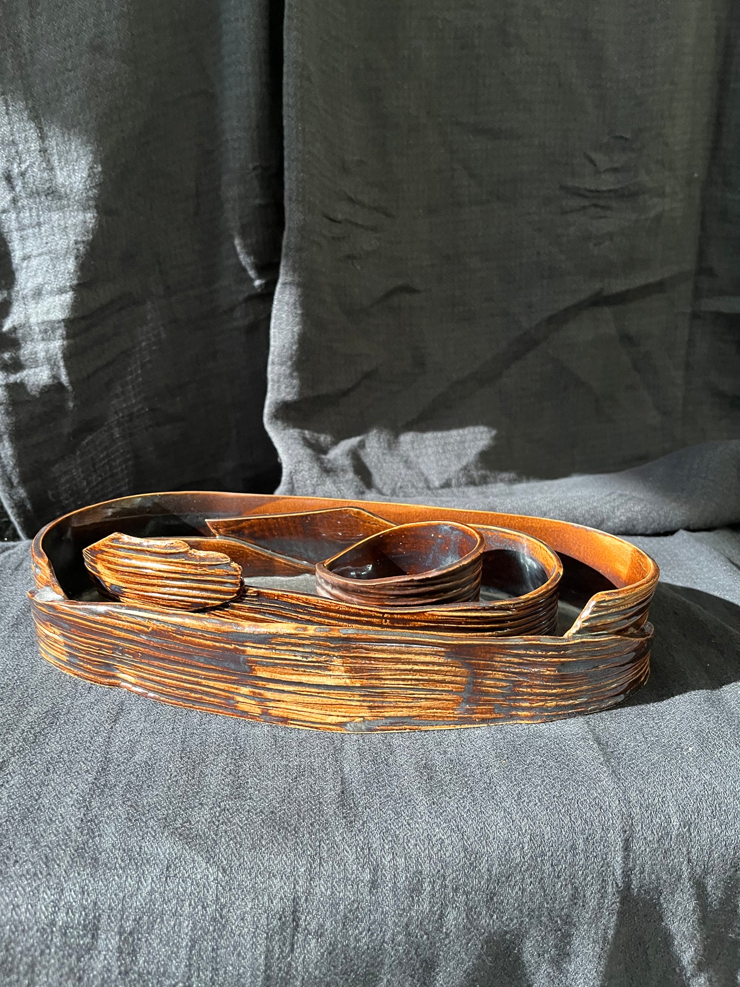 Anne Kurzberg - Vaisselle - 3 Plats Gigognes