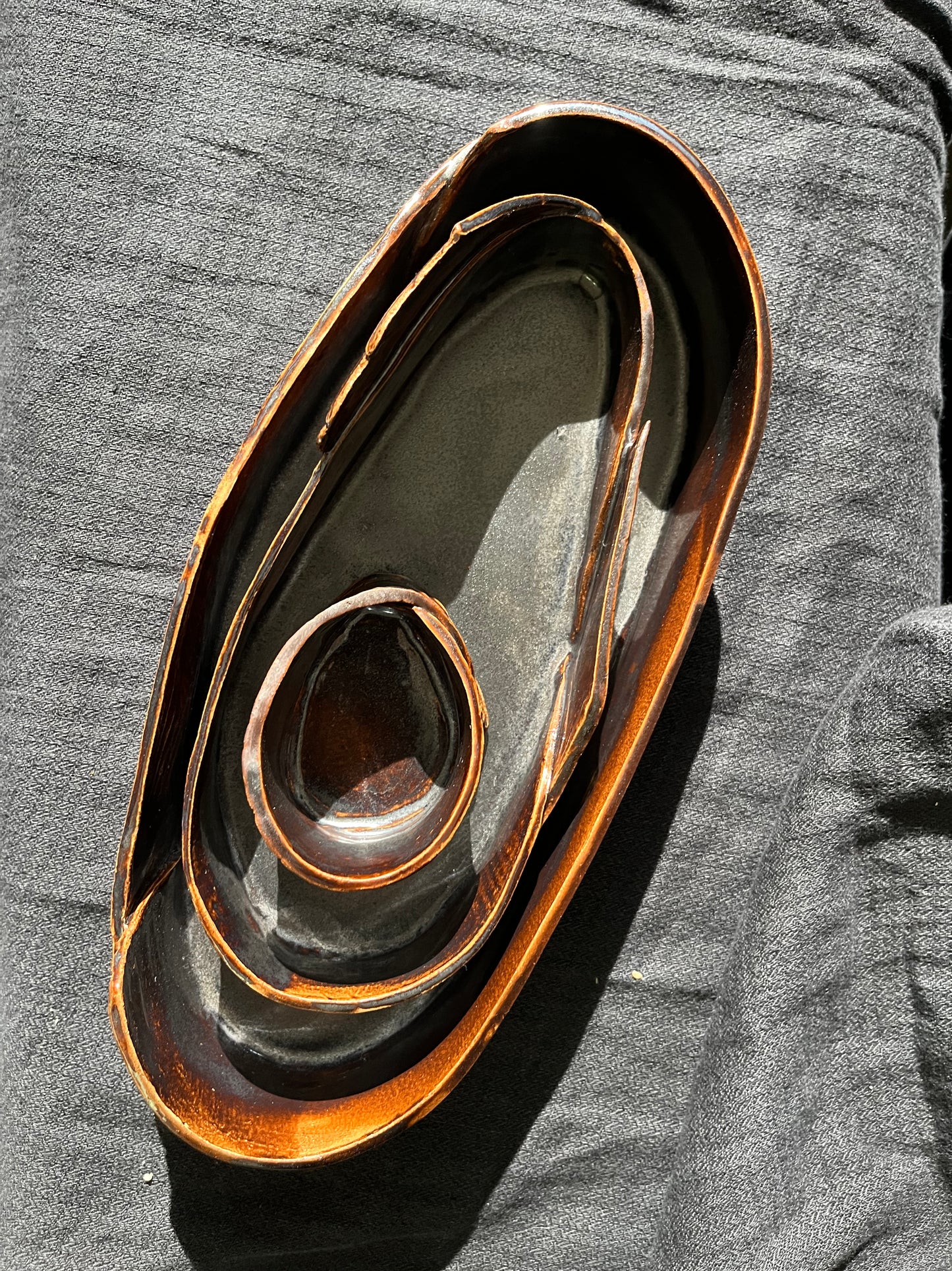 Anne Kurzberg - Vaisselle - 3 Plats Gigognes