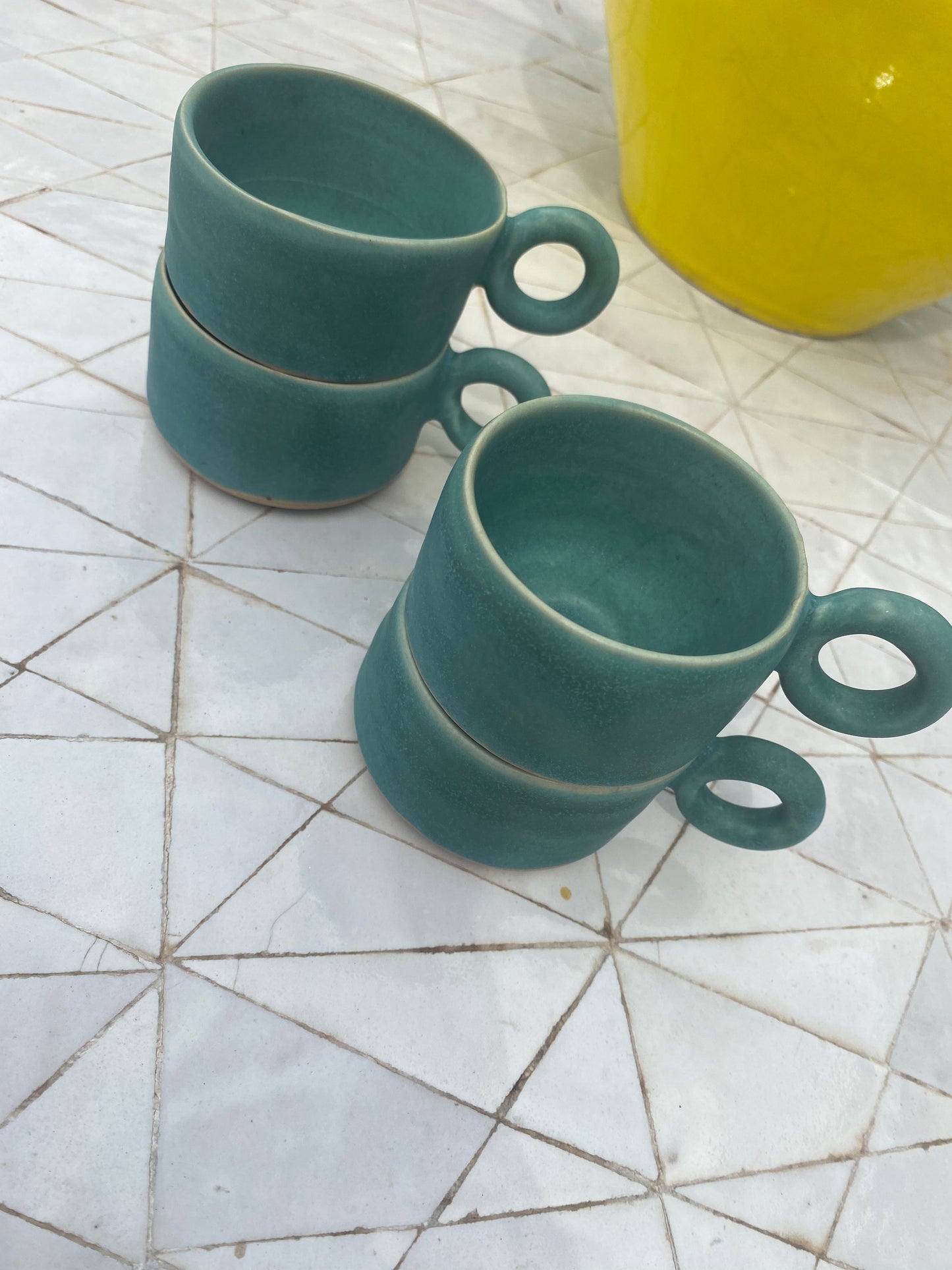 Lot de 4 tasses - Mosselbay