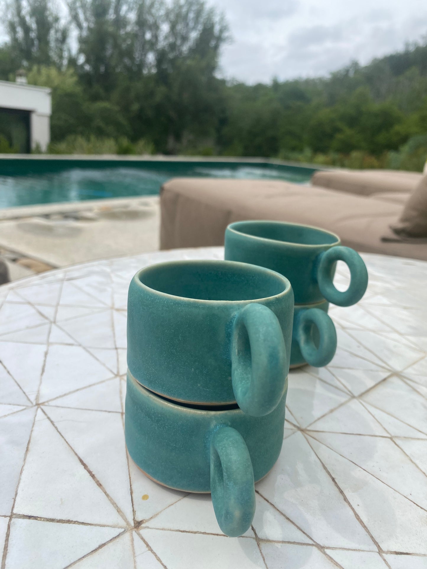 Lot de 4 tasses - Mosselbay