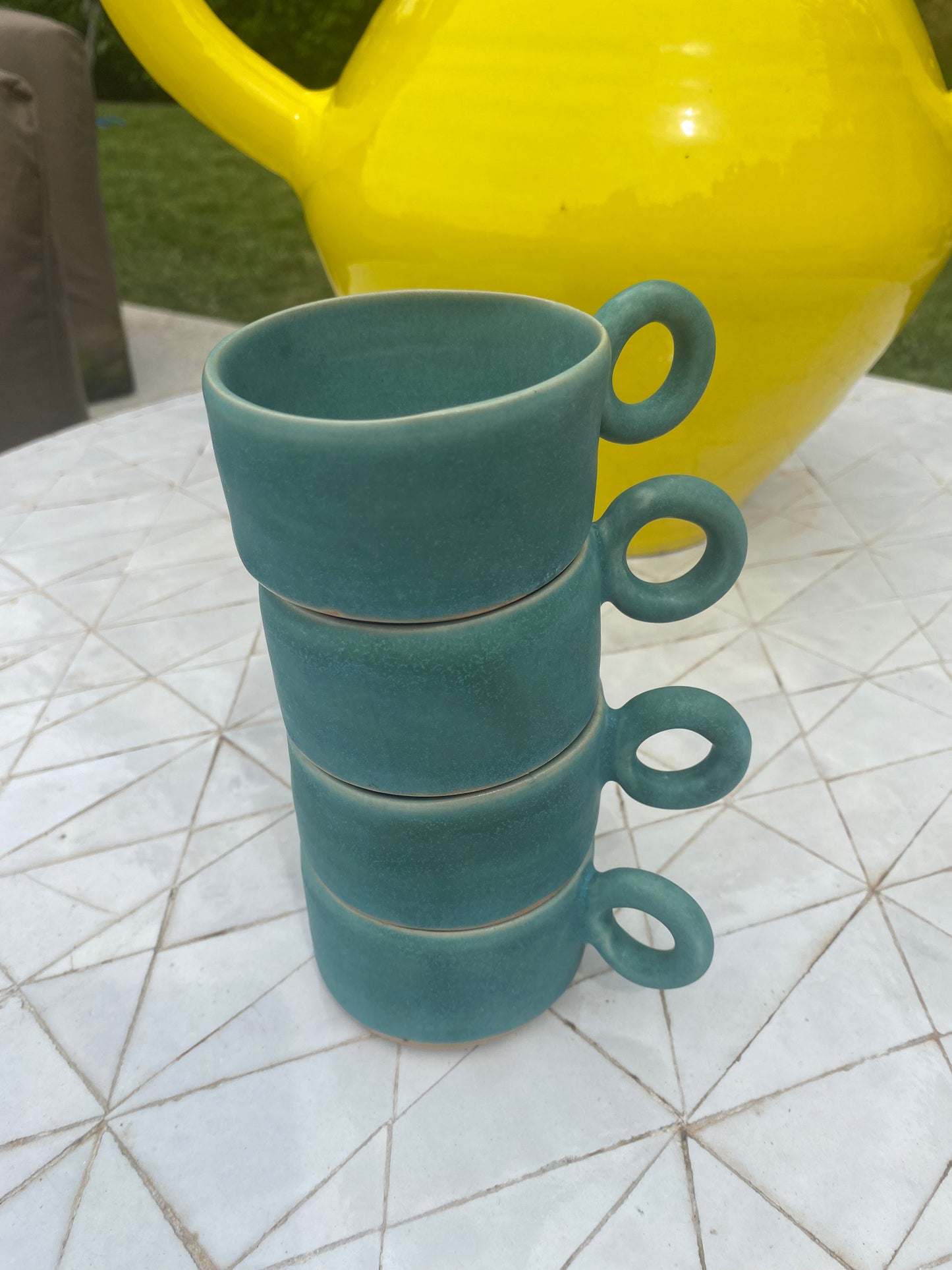 Lot de 4 tasses - Mosselbay