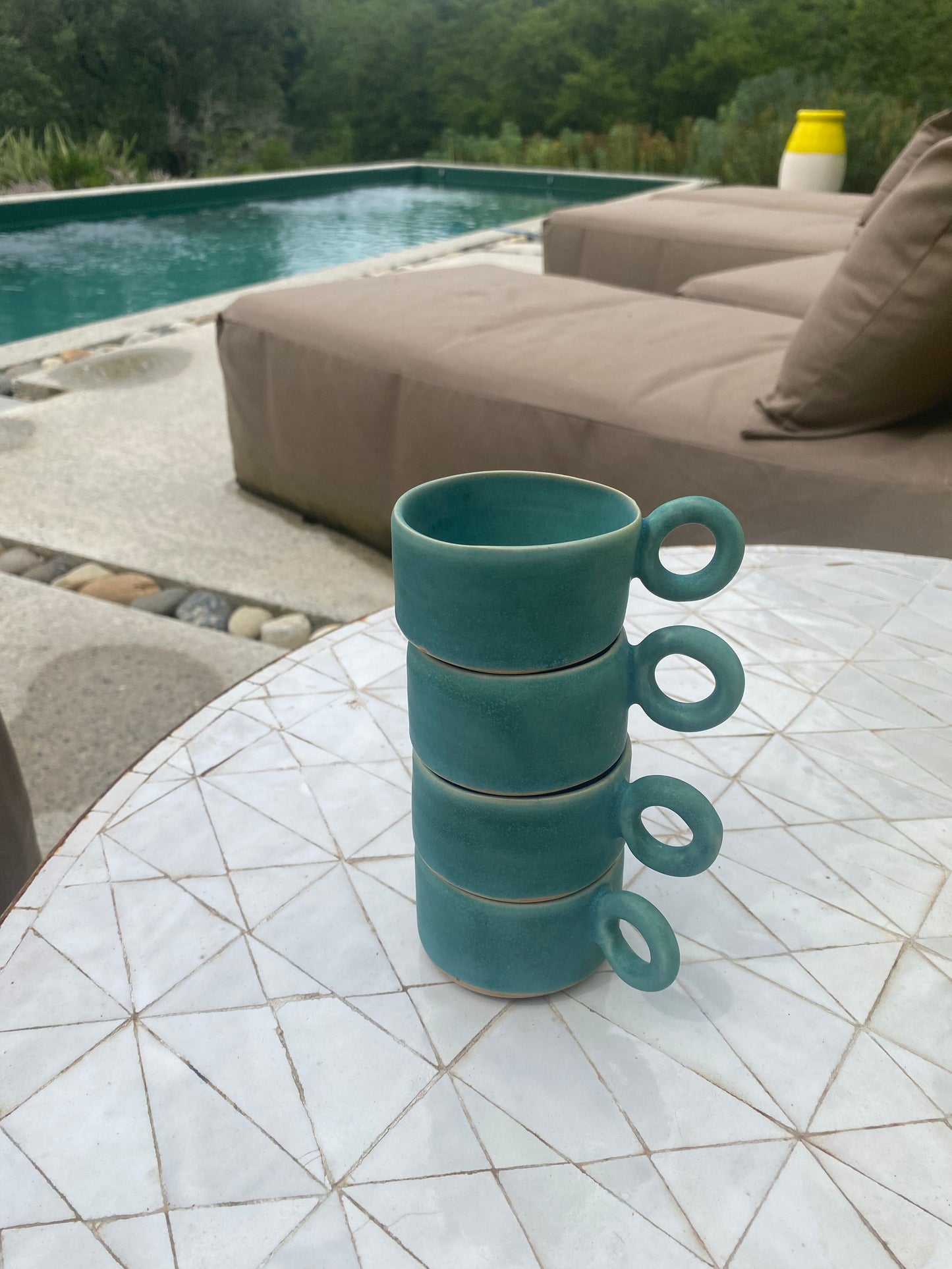 Lot de 4 tasses - Mosselbay