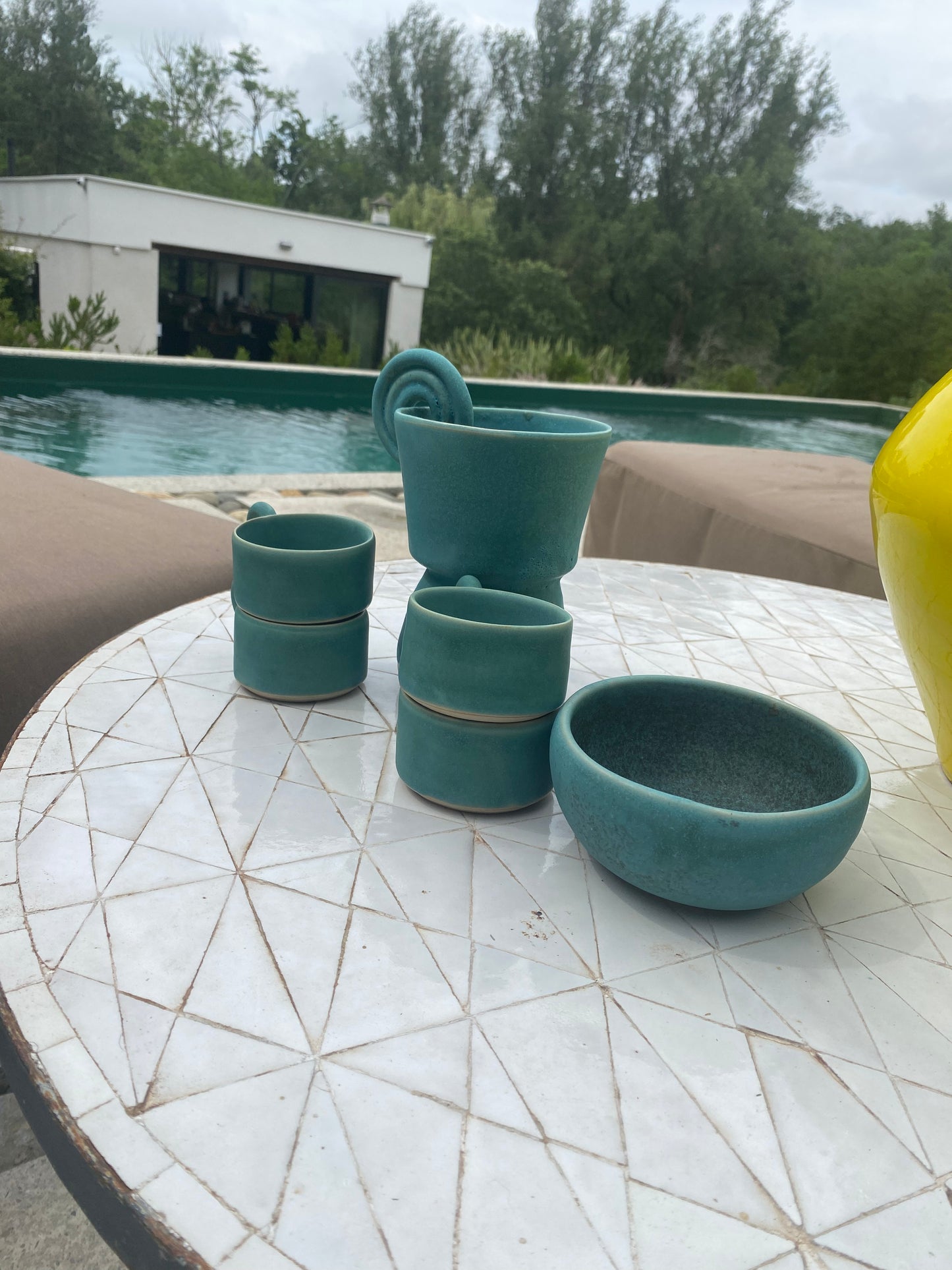 Lot de 4 tasses - Mosselbay