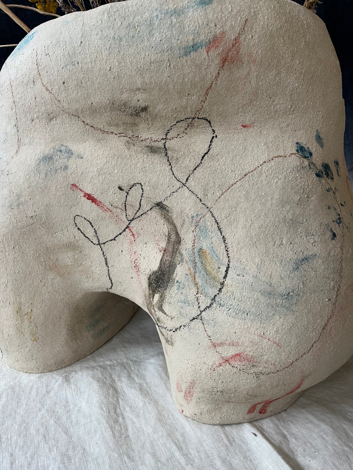 Maison Makeba Signature x MR Céramique - Tabouret/Vase/Plateau - M1