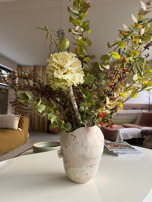 Vase confettis à ailettes - Muriel Senaux